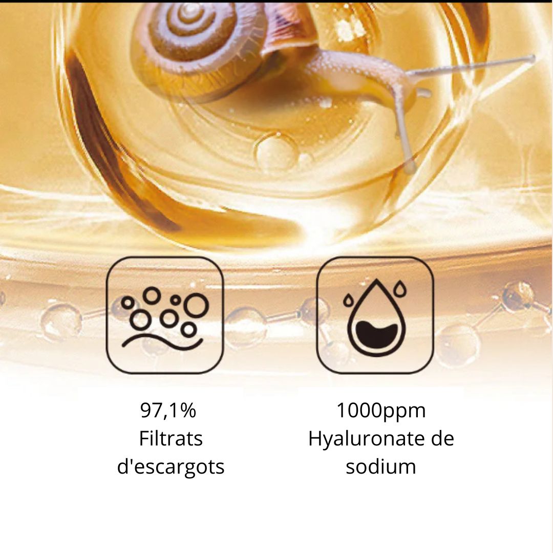 96 % Essence d'escargot, sérum réparateur de peau à l'acide hyaluronique