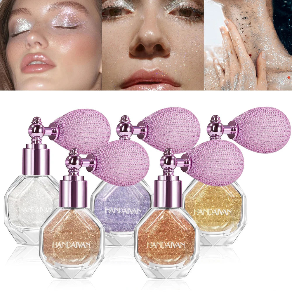 Spray Paillettes Diamant HANDAIYAN - Illuminateur Corps & Visage