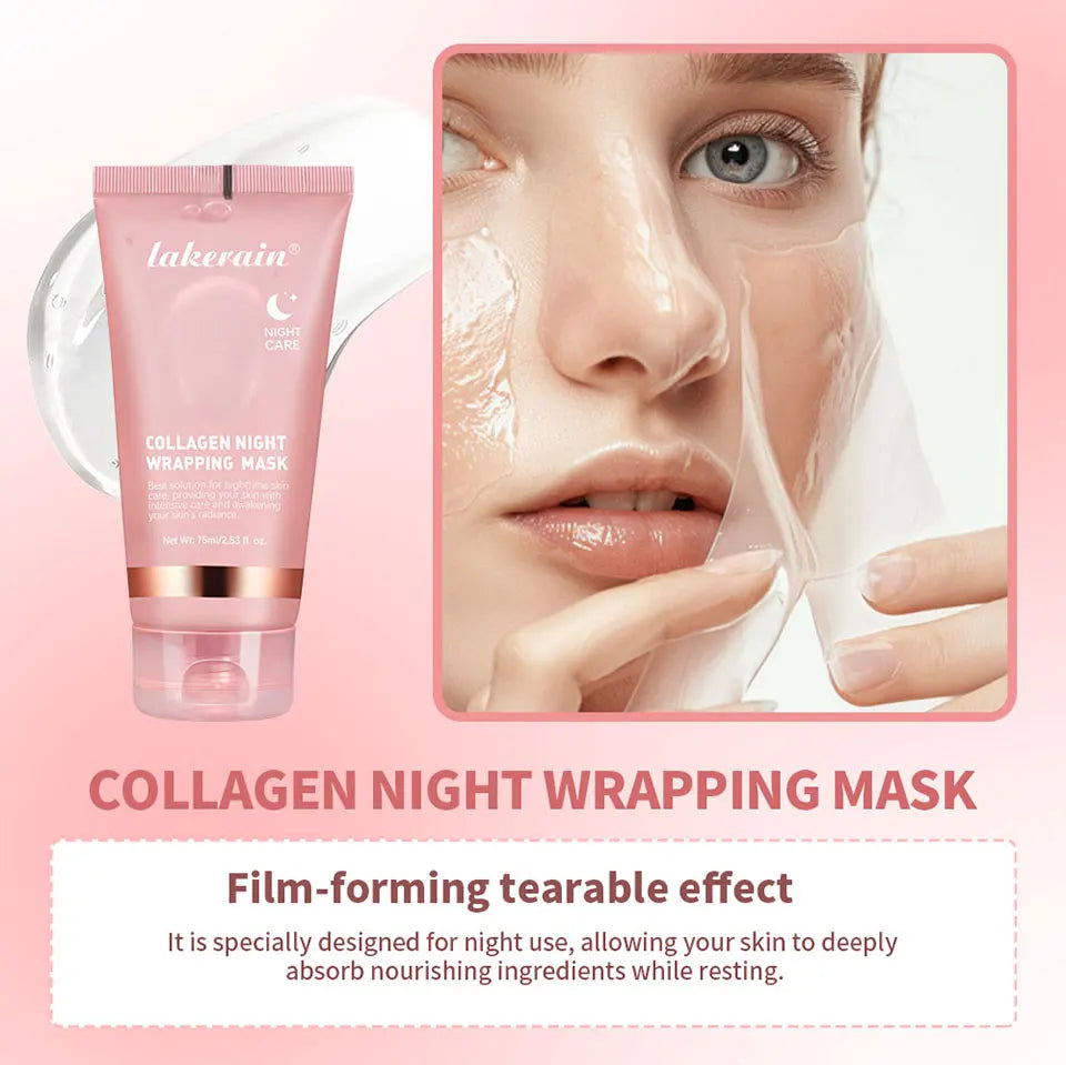 Pack Duo Soin au Collagène - Masque de Nuit + Gelée Crème Hydratante
