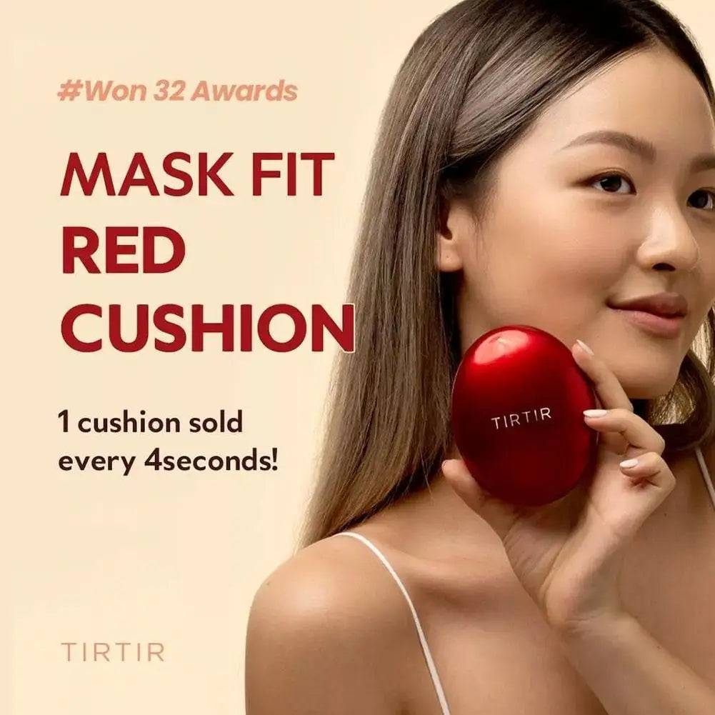 Fond de Teint TIRTIR Coussin Compact - Haute Couverture K-Beauty