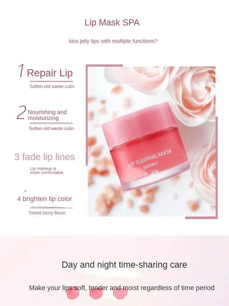 Kit de Masques Hydratants pour Lèvres – Brillance, Hydratation & Soin Intensif – Tendances Corée du Sud