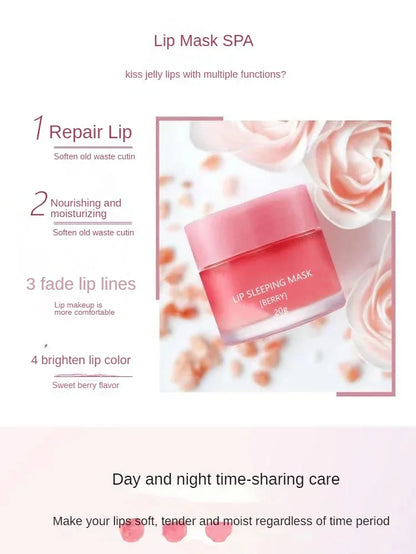 Kit de Masques Hydratants pour Lèvres – Brillance, Hydratation & Soin Intensif – Tendances Corée du Sud
