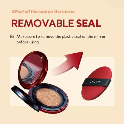 Fond de Teint TIRTIR Coussin Compact - Haute Couverture K-Beauty