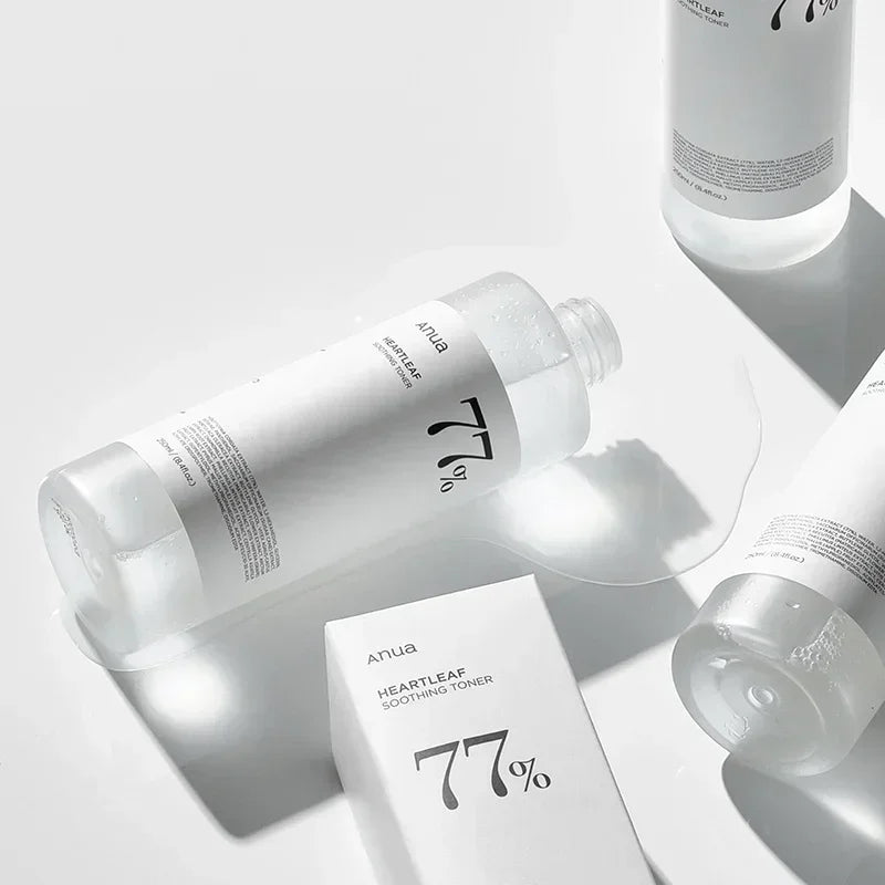 Toner ANUA HeartlePG 77% - Apaisant Coréen Peau Équilibrée 250ml