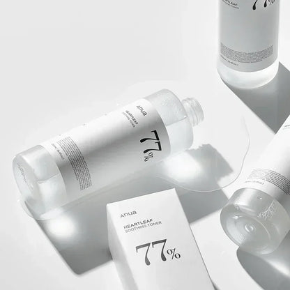 Toner ANUA HeartlePG 77% - Apaisant Coréen Peau Équilibrée 250ml