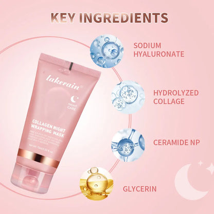 Pack Duo Soin au Collagène - Masque de Nuit + Gelée Crème Hydratante