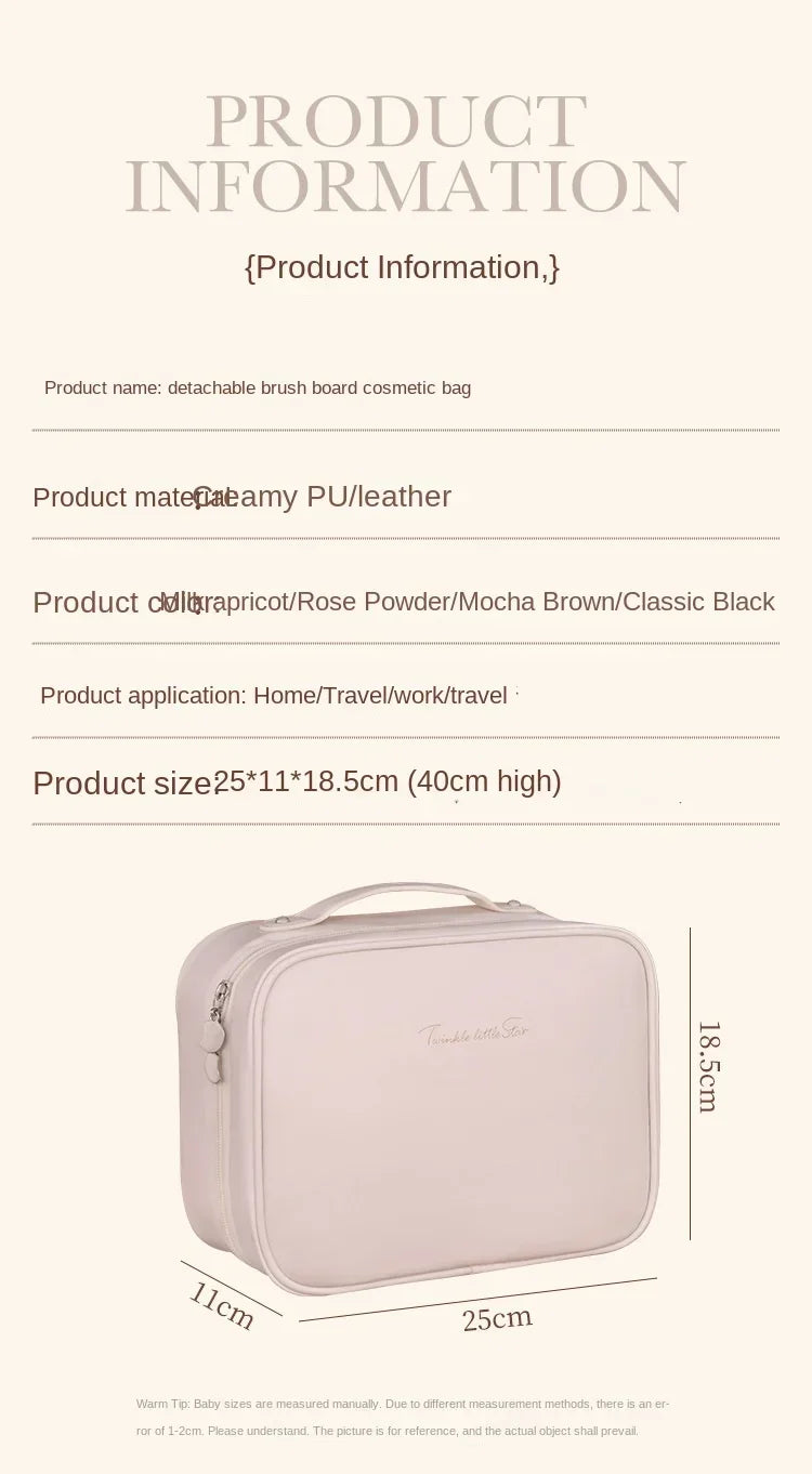 trousse de rangement essentiel pour femmes, grande capacité, organisateur cosmétiques