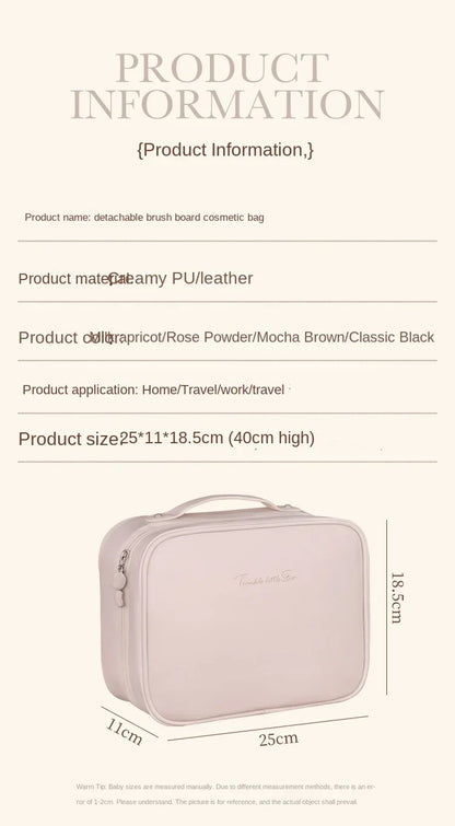 trousse de rangement essentiel pour femmes, grande capacité, organisateur cosmétiques