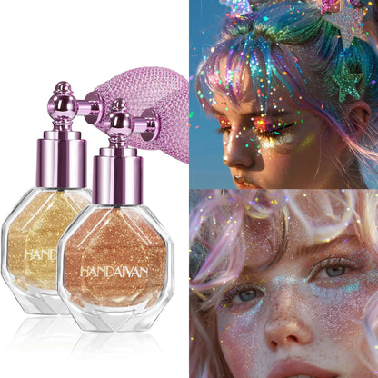 Spray Paillettes Diamant HANDAIYAN - Illuminateur Corps & Visage