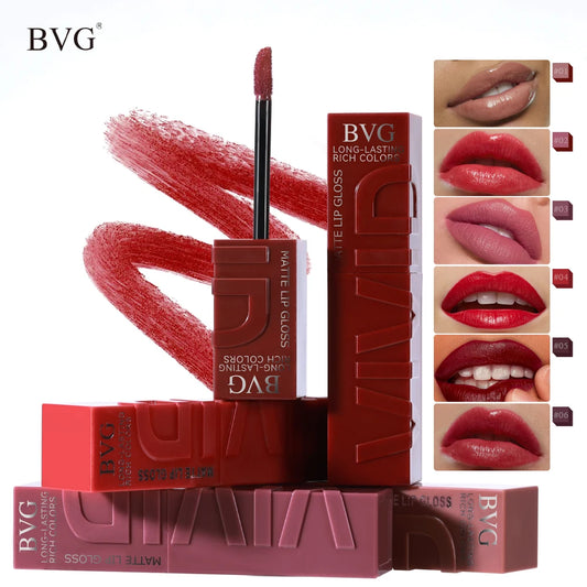Rouge à Lèvres Liquide Mat - Haute Tenue Non Gras Multicolore