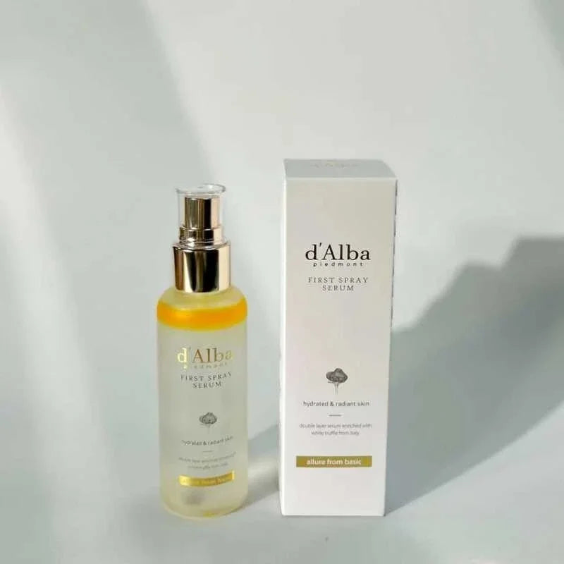 Sérum Spray d'Alba à la Truffe Blanche - K-Beauty Anti-Âge 100ml