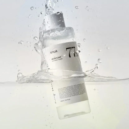 Toner ANUA HeartlePG 77% - Apaisant Coréen Peau Équilibrée 250ml