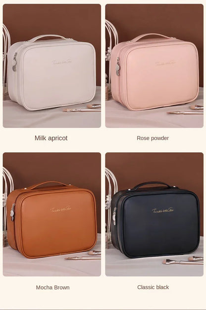trousse de rangement essentiel pour femmes, grande capacité, organisateur cosmétiques
