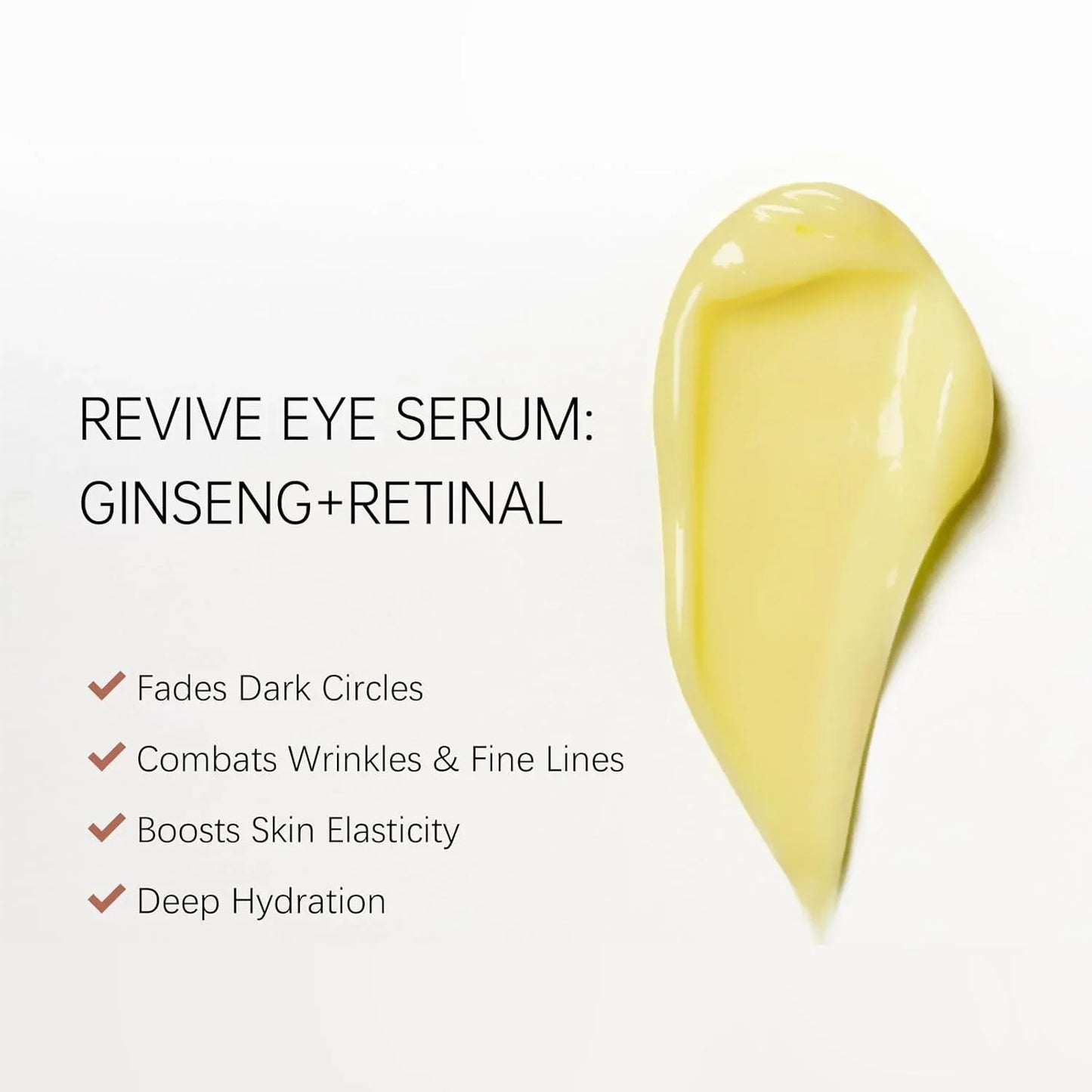 Sérum Contour Yeux BAUTY JSEON Revive - Anti-Rides & Poches 30ml