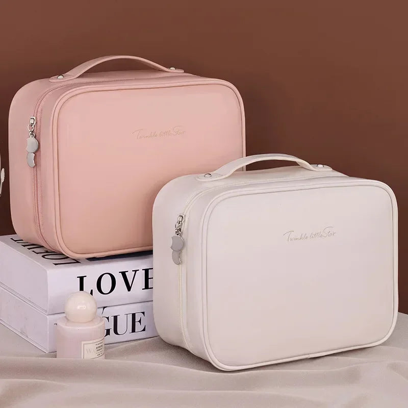 trousse de rangement essentiel pour femmes, grande capacité, organisateur cosmétiques