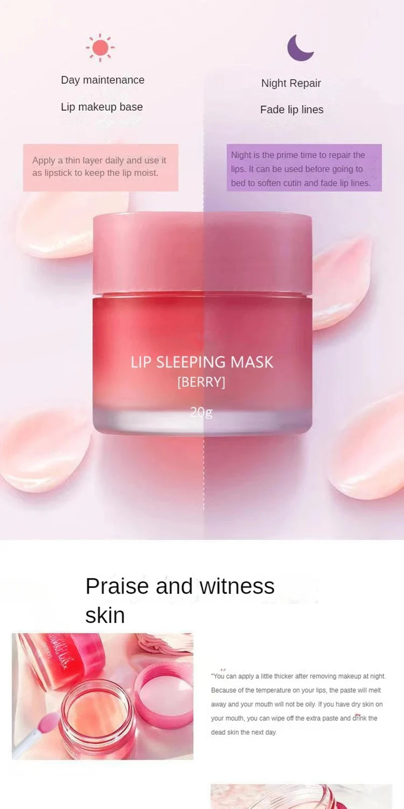 Kit de Masques Hydratants pour Lèvres – Brillance, Hydratation & Soin Intensif – Tendances Corée du Sud