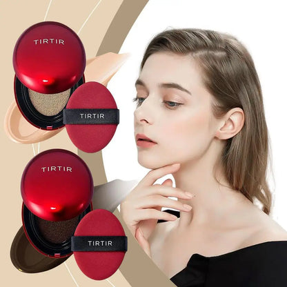 Fond de Teint TIRTIR Coussin Compact - Haute Couverture K-Beauty