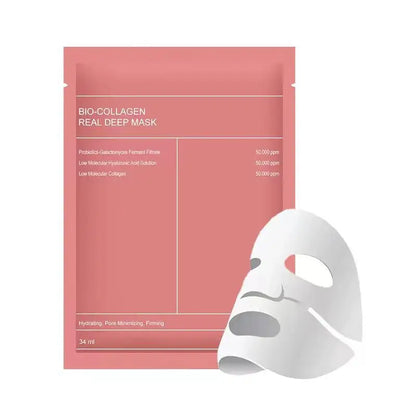 Masque Visage Collagène Bio Coréen - Hydratation Intense & Éclat