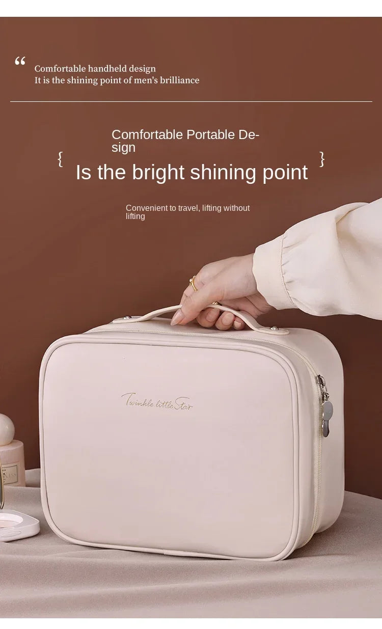 trousse de rangement essentiel pour femmes, grande capacité, organisateur cosmétiques