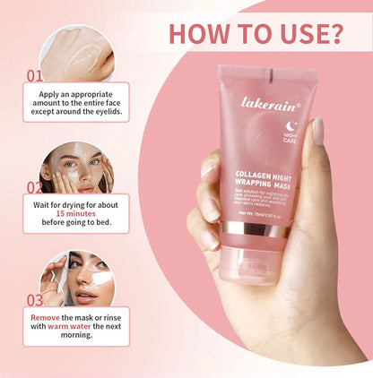 Pack Duo Soin au Collagène - Masque de Nuit + Gelée Crème Hydratante