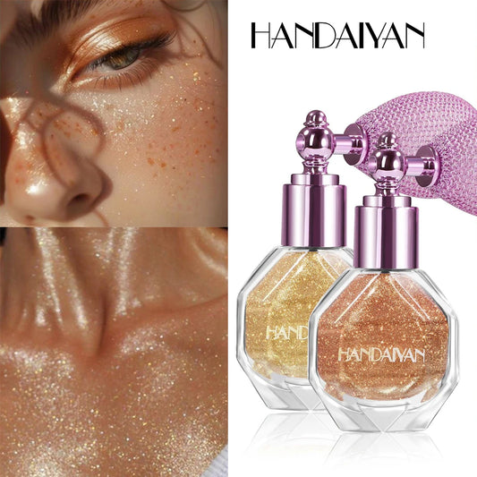 Spray Paillettes Diamant HANDAIYAN - Illuminateur Corps & Visage